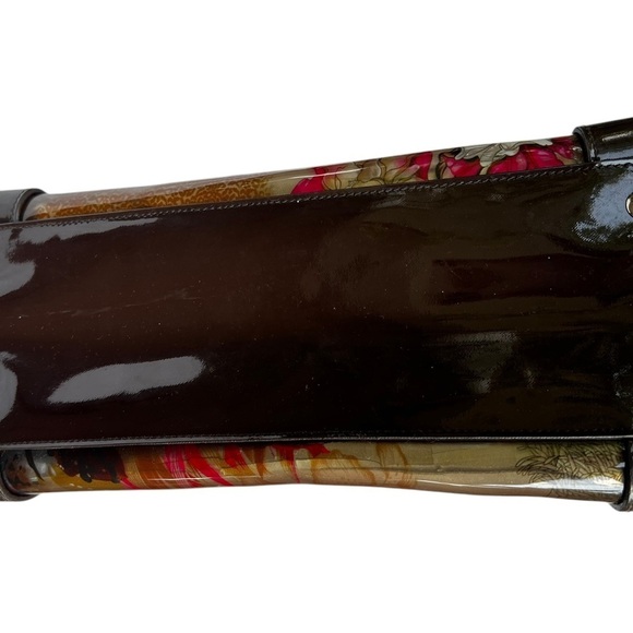 Plastic Coated Silk Ferragamo Tiger Tote - Picture 3 of 12